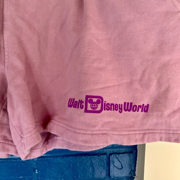 Disney Women's Lavender Athletic‎ Shorts with Purple Accents - Picture 4 of 9